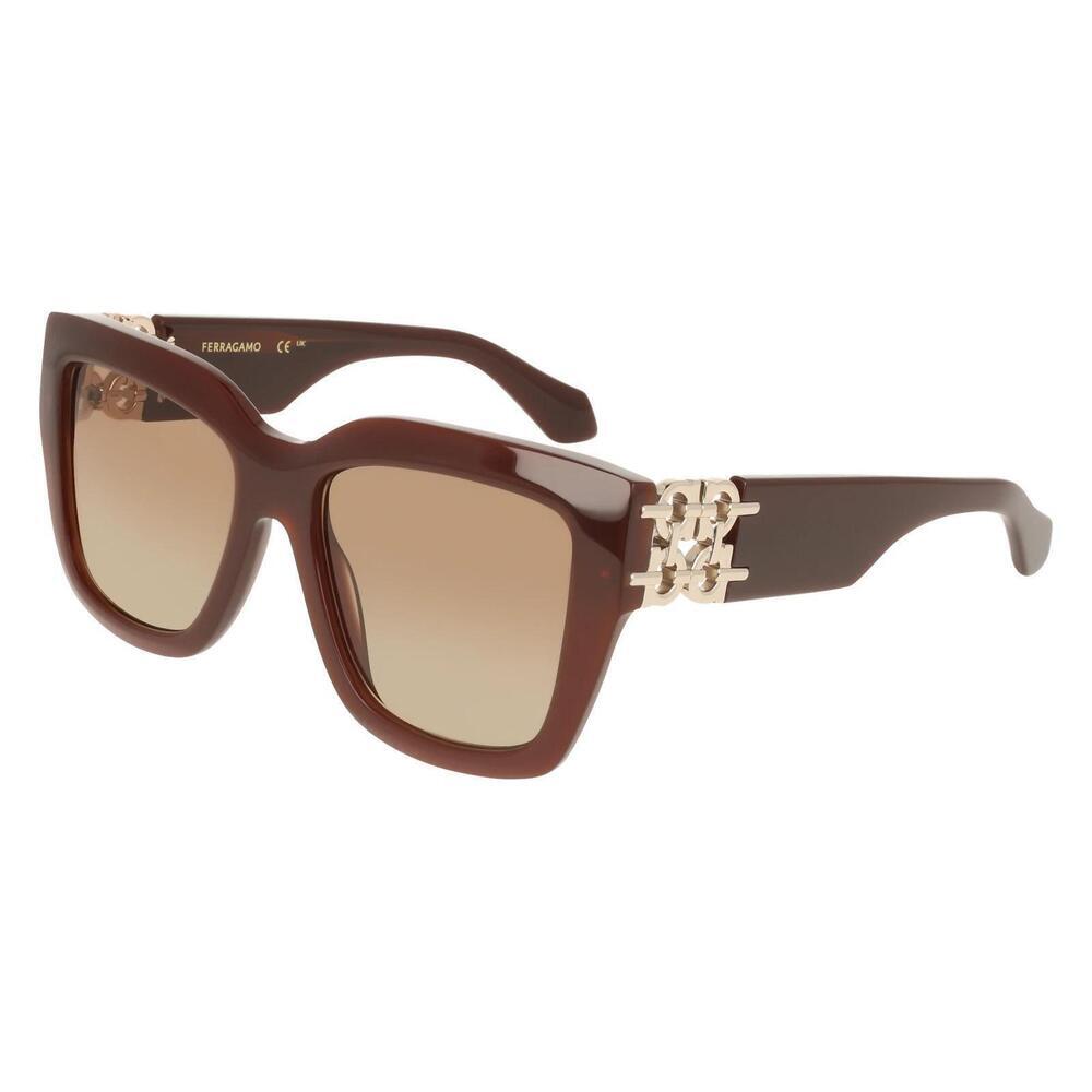 NWT Salvatore Ferragamo SF2083SE-210-5518 Sunglasses